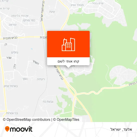 מפת אלעד