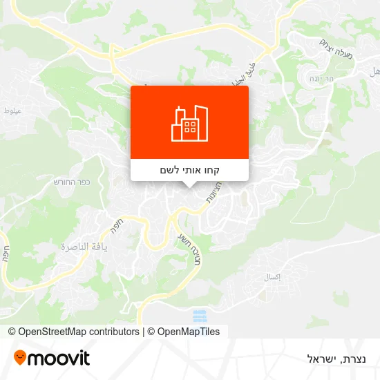 מפת נצרת