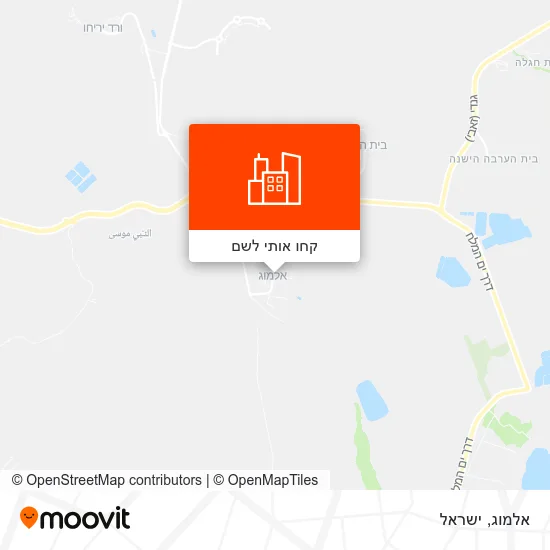 מפת אלמוג