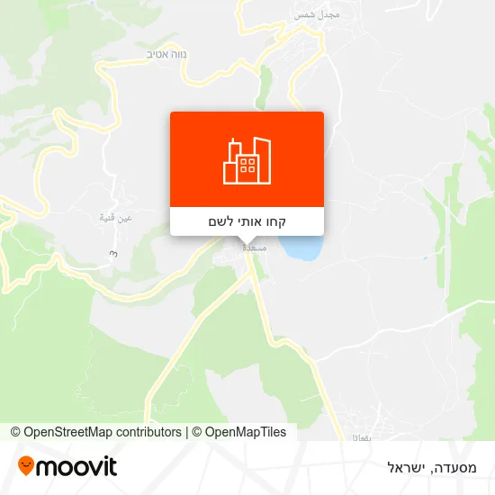 מפת מסעדה