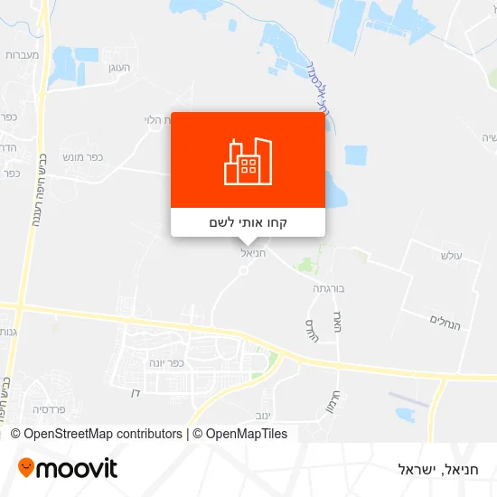 מפת חניאל