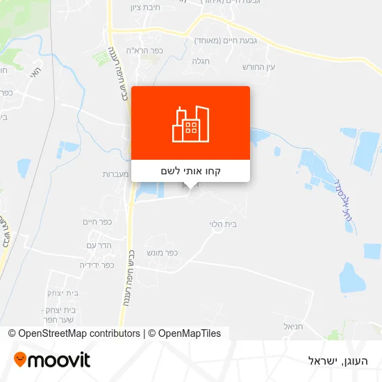 מפת העוגן