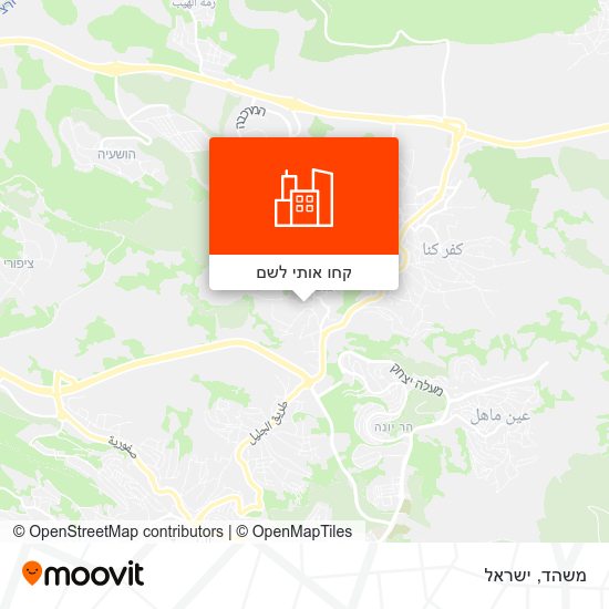מפת משהד