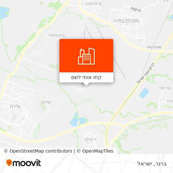 מפת ברנר