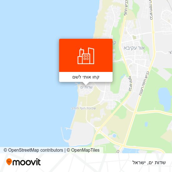 מפת שדות ים