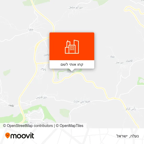 מפת נעלה