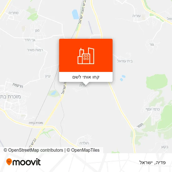 מפת פדיה