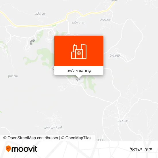 מפת יקיר