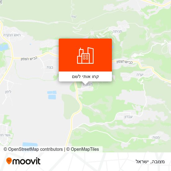 מפת מצובה