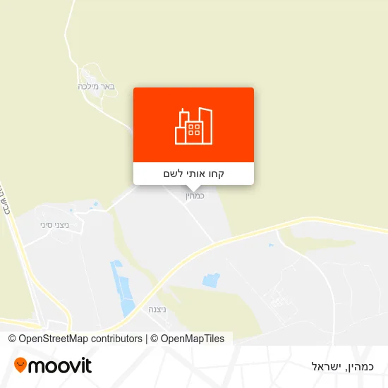 מפת כמהין