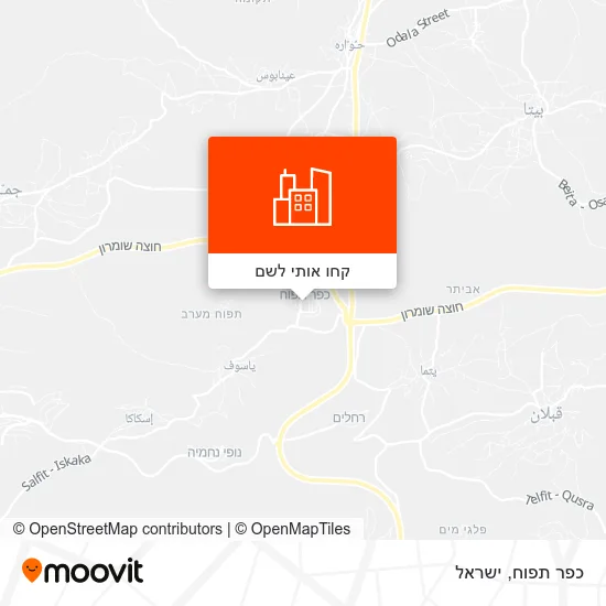 מפת כפר תפוח