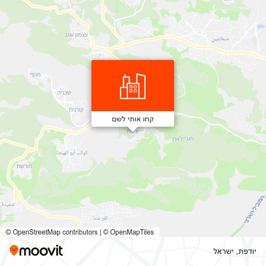 מפת יודפת