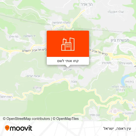 מפת עין ראפה