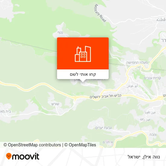 מפת נווה אילן