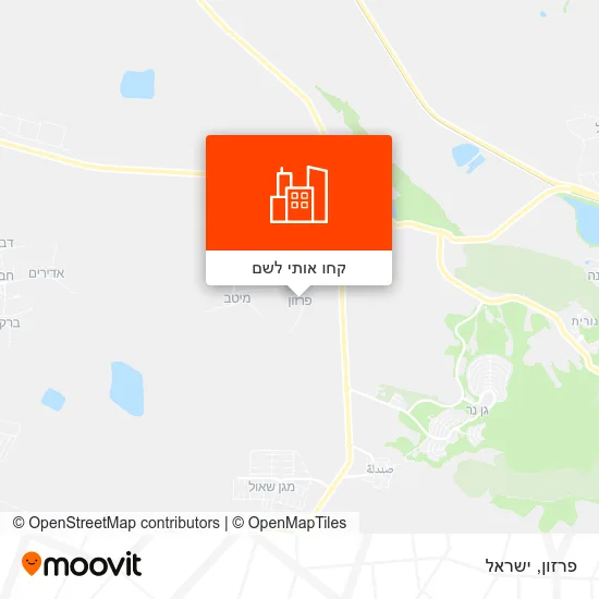 מפת פרזון