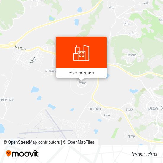 מפת נהלל