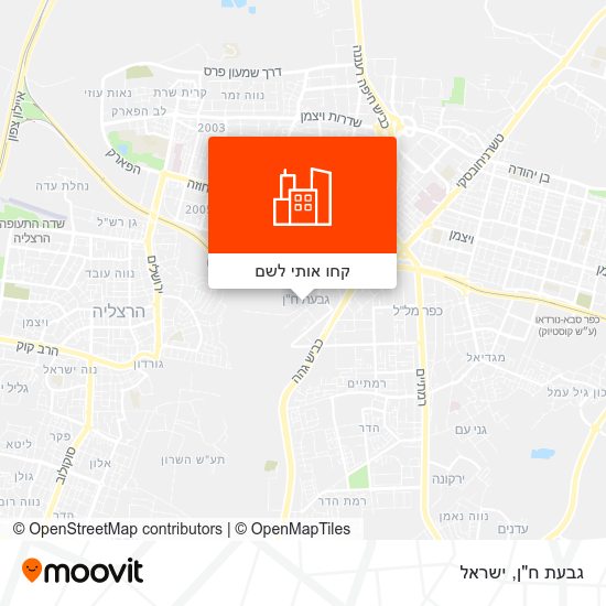 מפת גבעת ח"ן