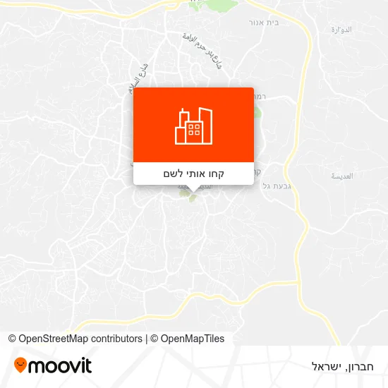 מפת חברון