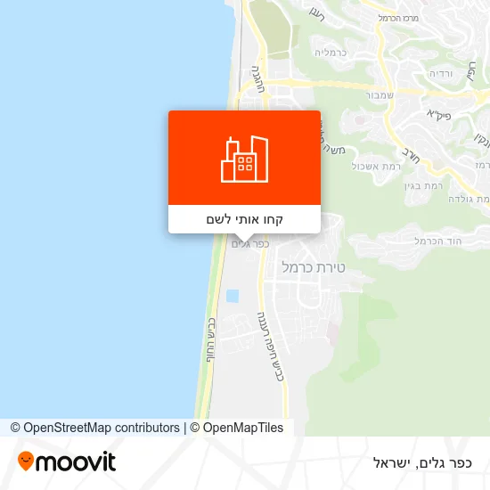 מפת כפר גלים