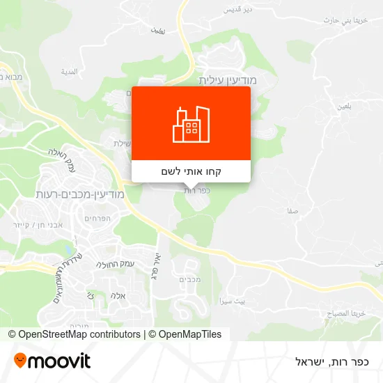 מפת כפר רות
