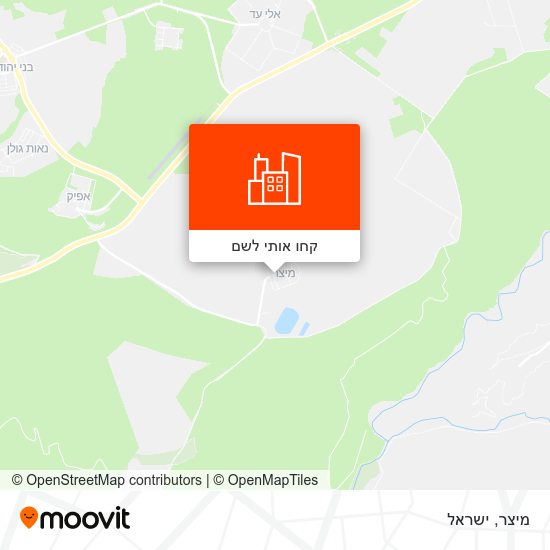 מפת מיצר