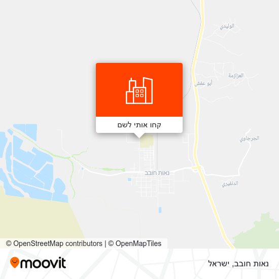 מפת נאות חובב