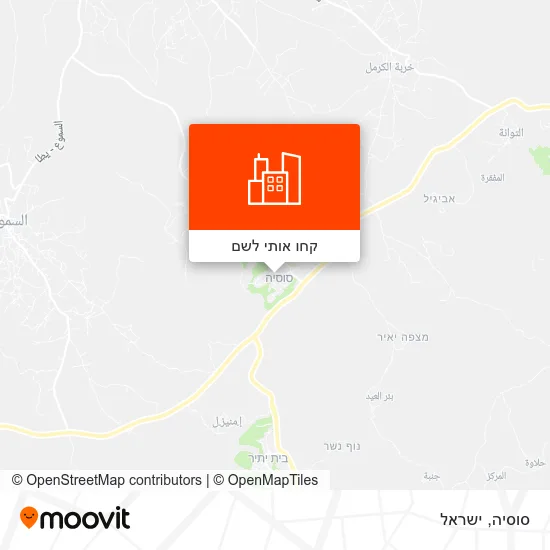 מפת סוסיה