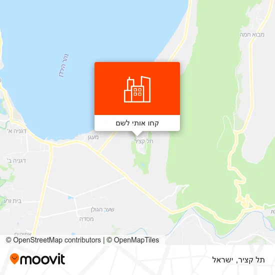 מפת תל קציר