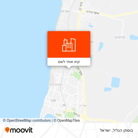 מפת בוסתן הגליל