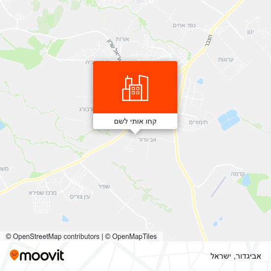 מפת אביגדור