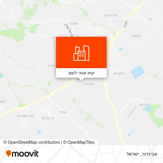 מפת אביגדור