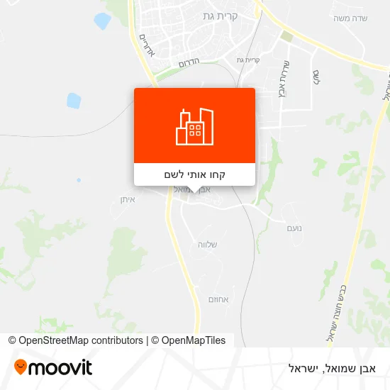 מפת אבן שמואל