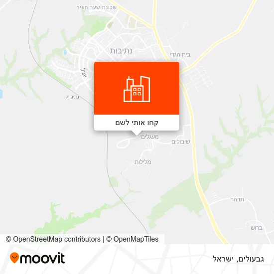 מפת גבעולים