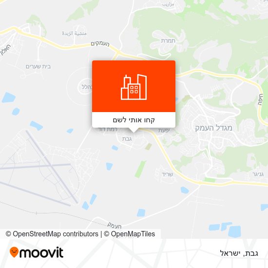 מפת גבת