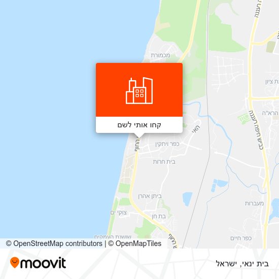 מפת בית ינאי