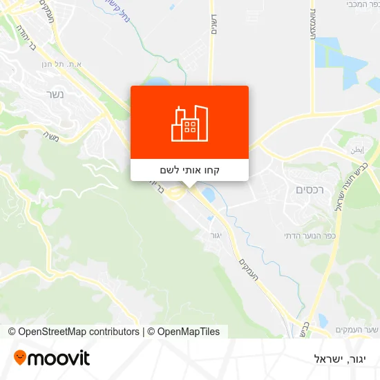 מפת יגור
