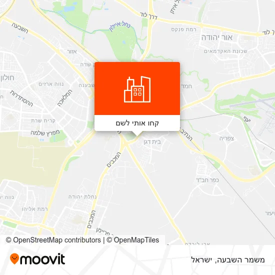 מפת משמר השבעה