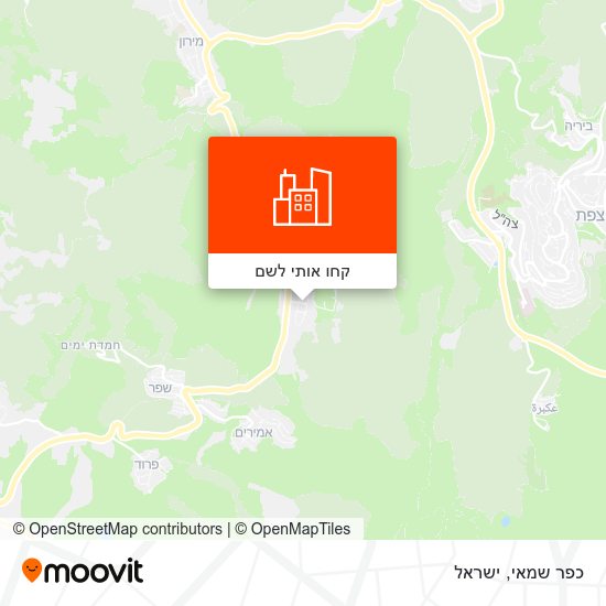 מפת כפר שמאי