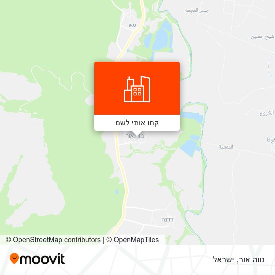 מפת נווה אור
