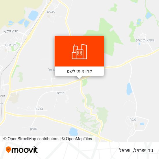 מפת ניר ישראל