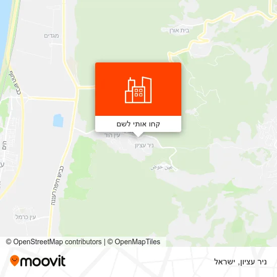 מפת ניר עציון
