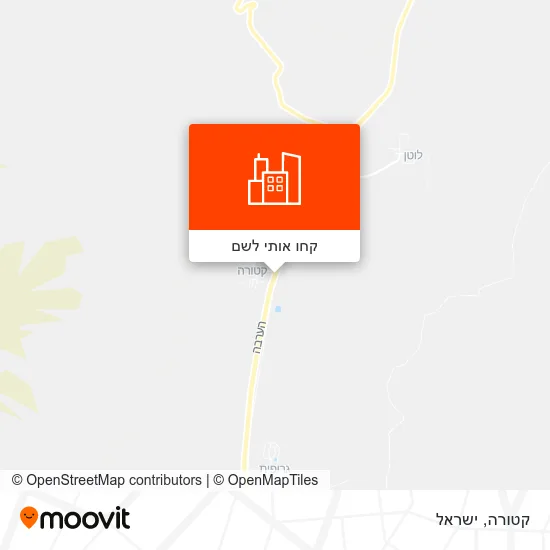 מפת קטורה