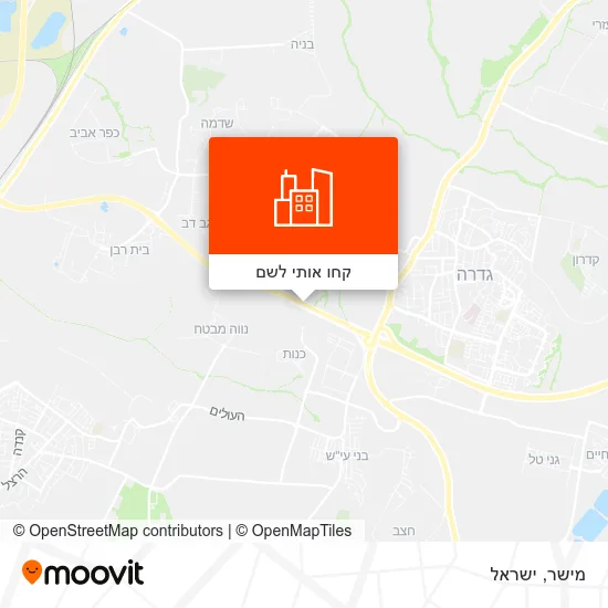 מפת מישר