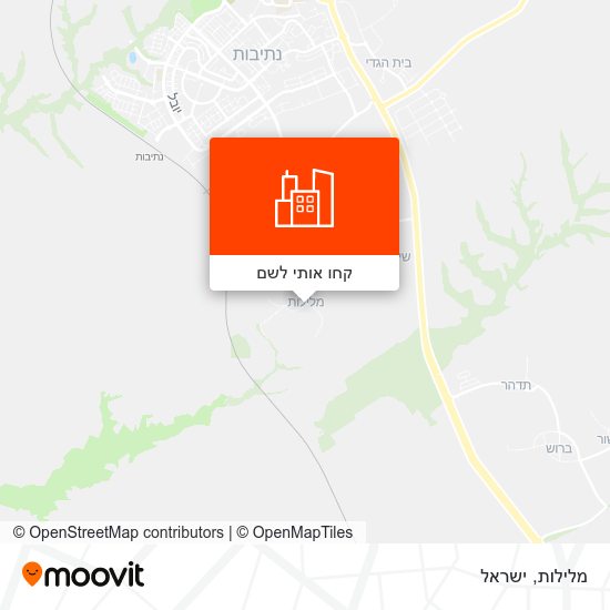 מפת מלילות