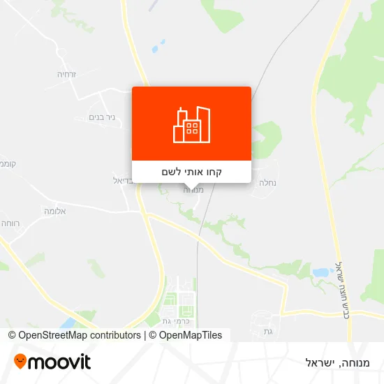 מפת מנוחה