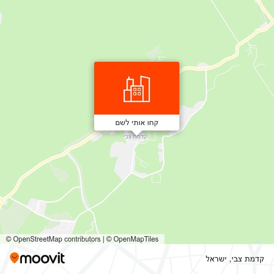 מפת קדמת צבי