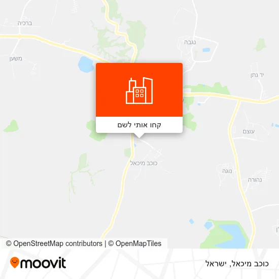 מפת כוכב מיכאל