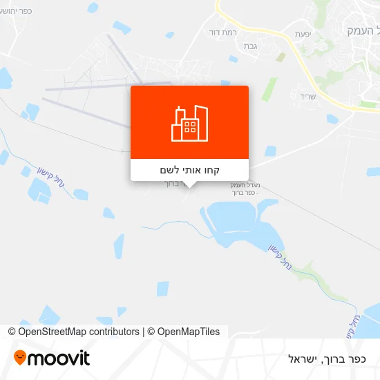 מפת כפר ברוך