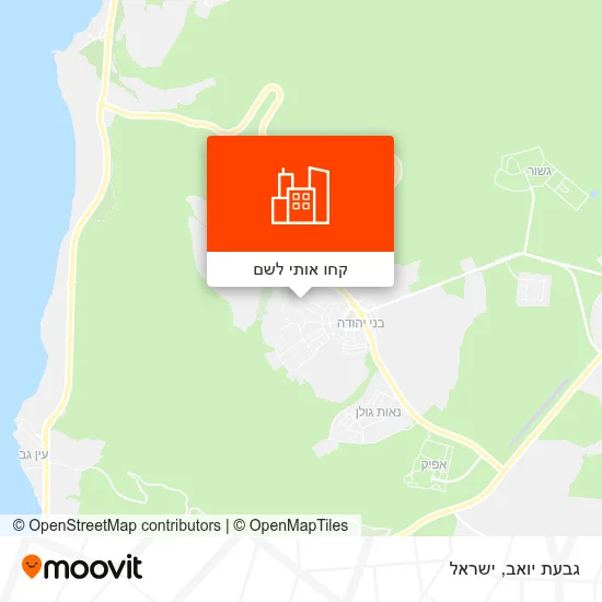 מפת גבעת יואב