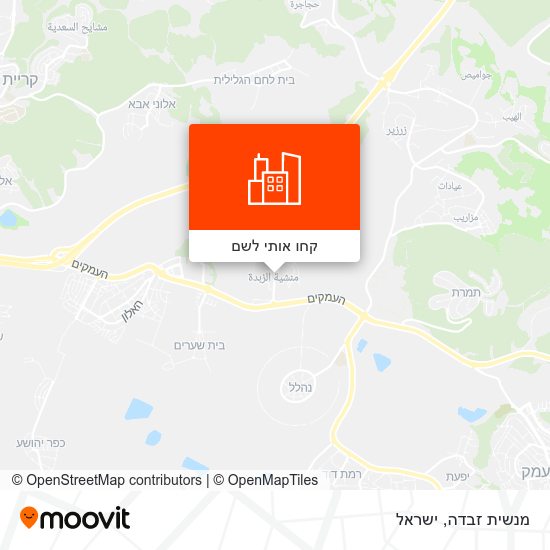מפת מנשית זבדה